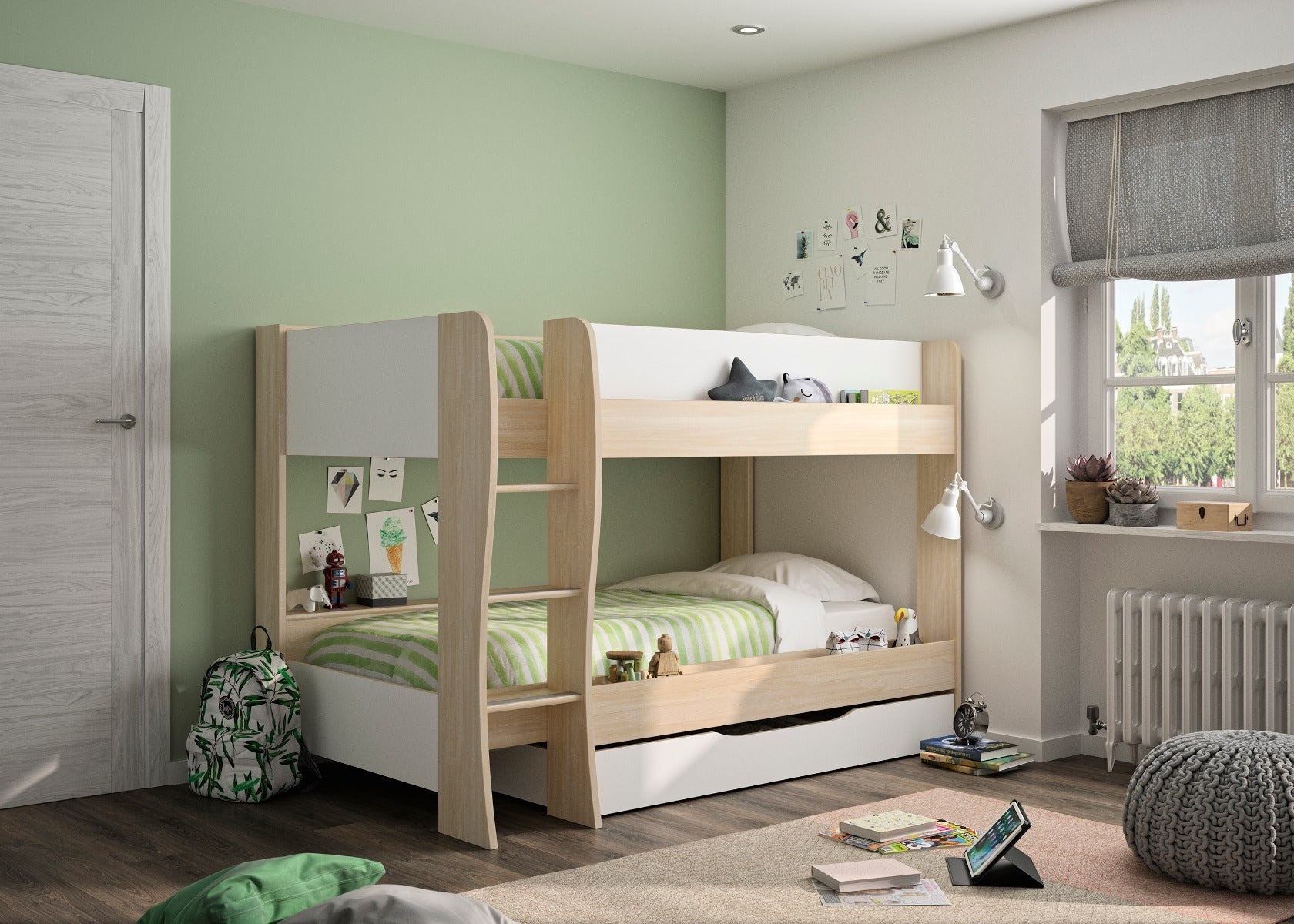 New Roomy Bunkbed