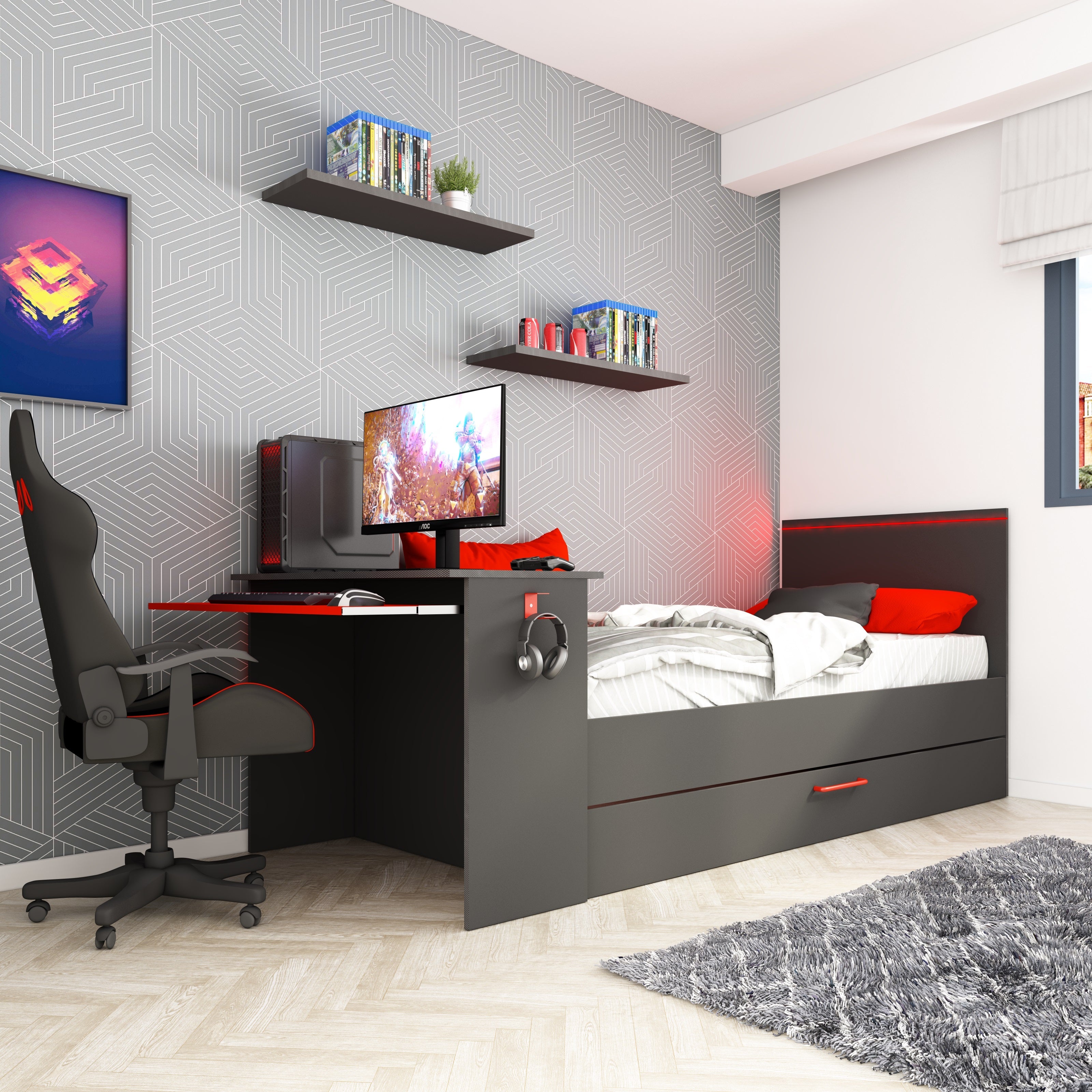 B-Zone Gaming Single