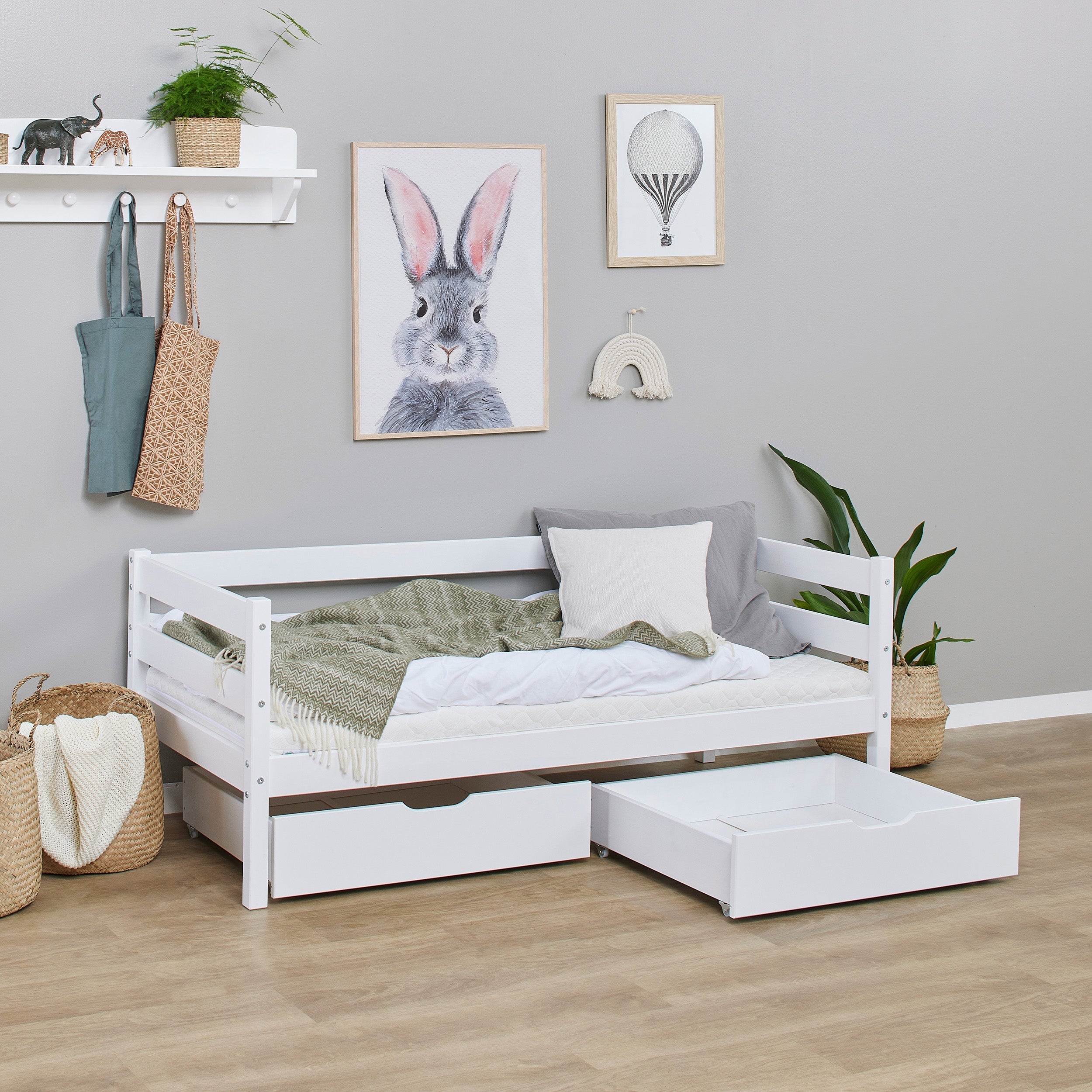 Hoppekids Shorty Daybed + Drawers