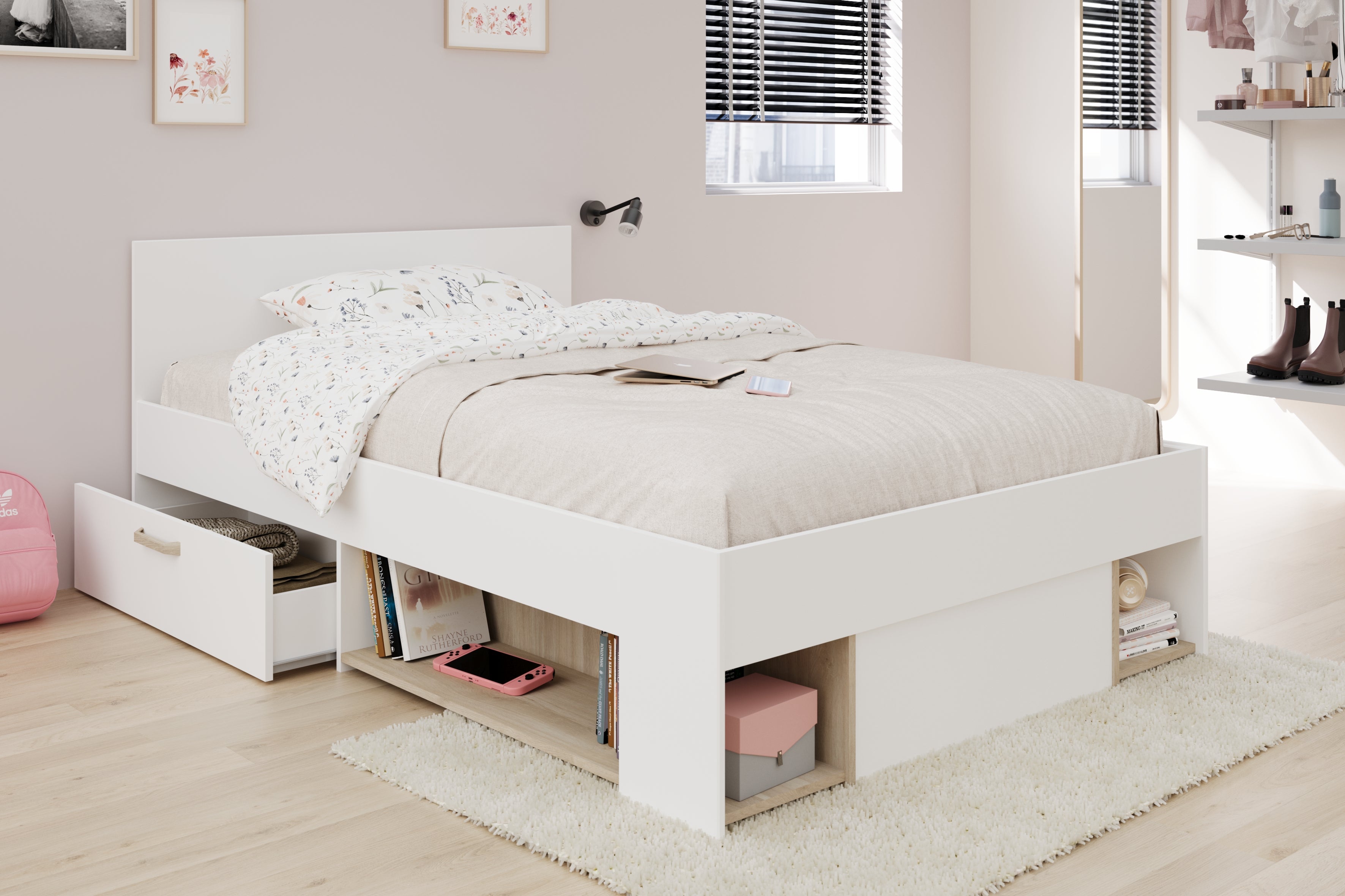 Achille Storage Bed