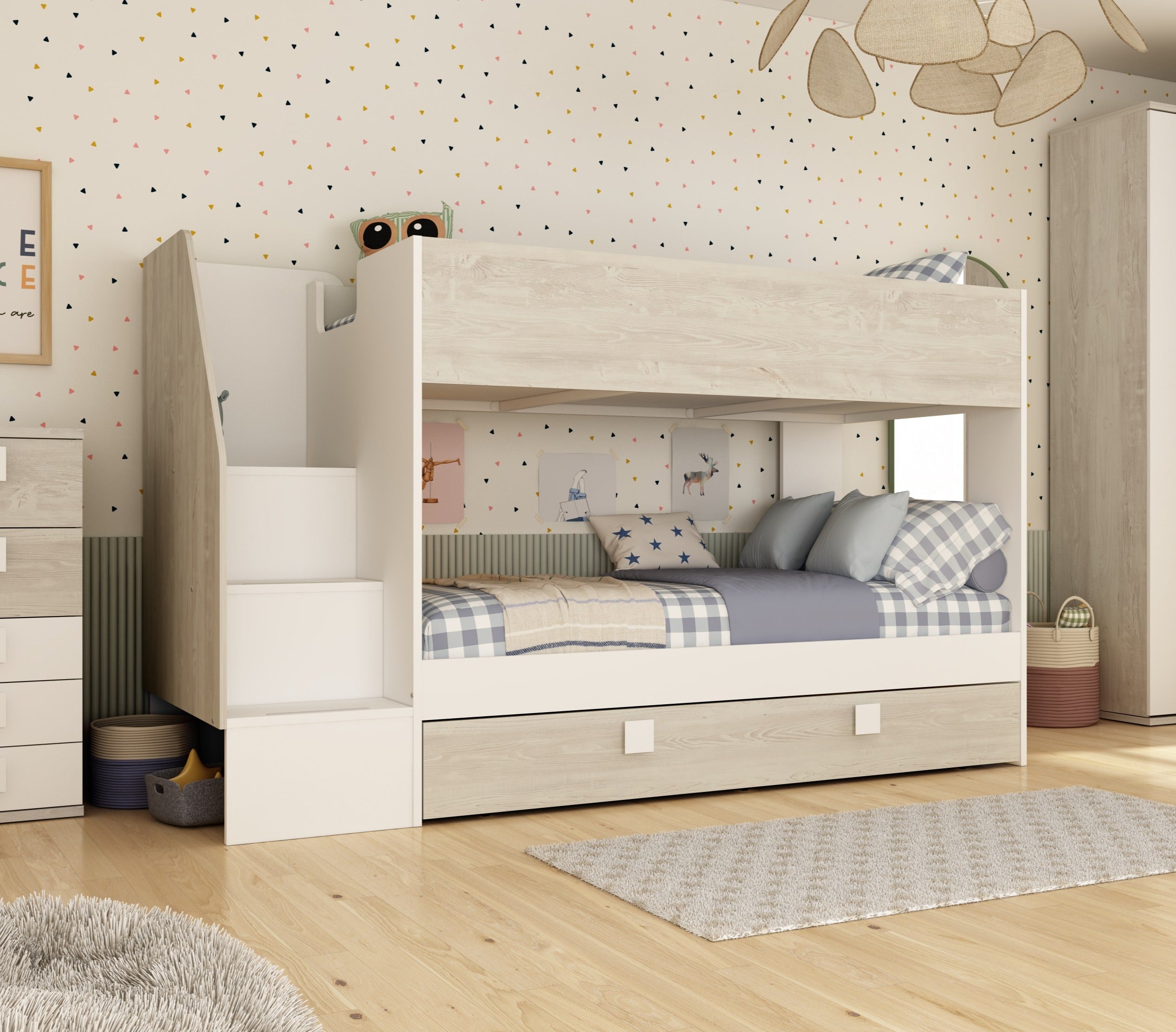 Easy Bunkbed 140Cm Cascina/White