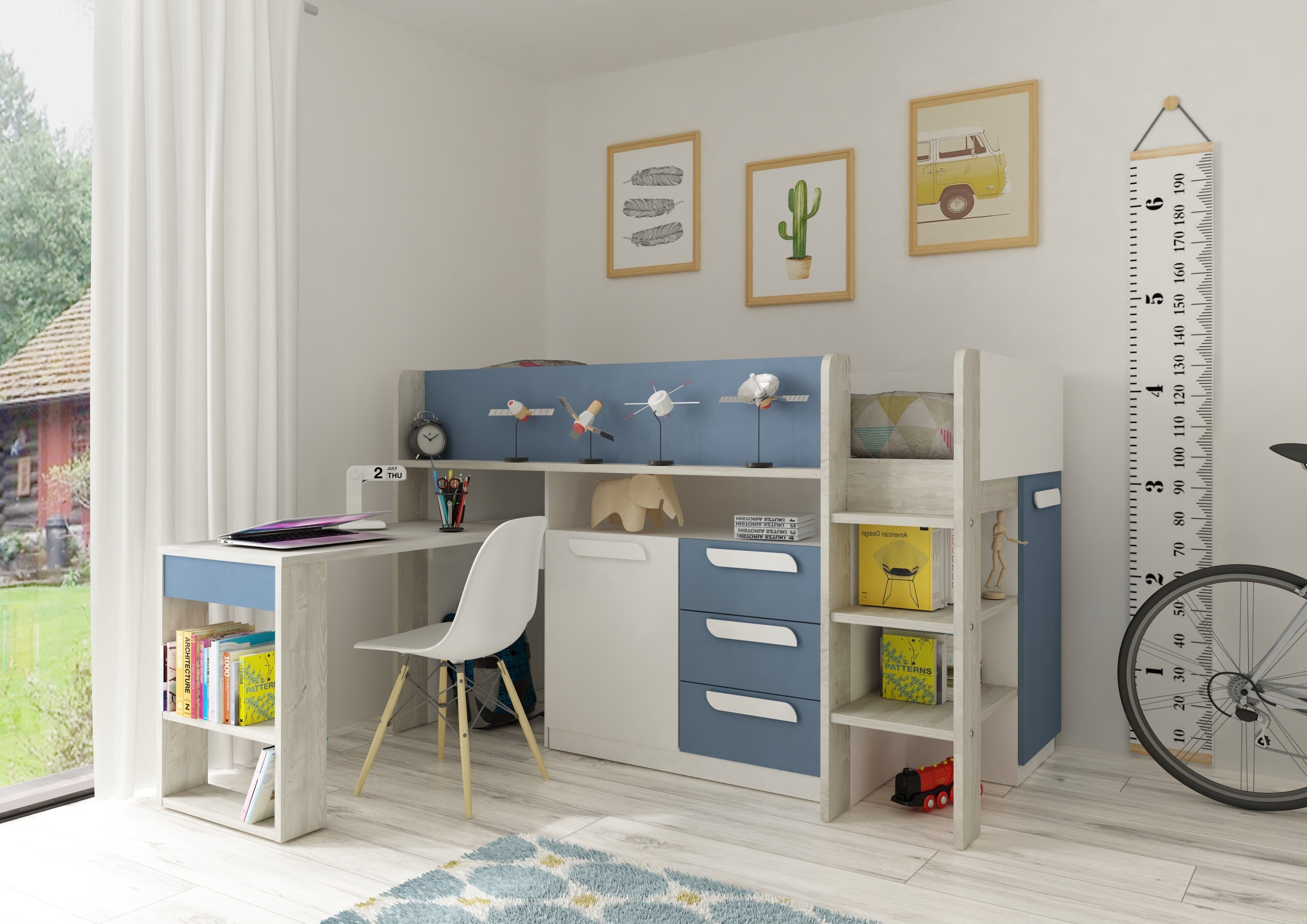 Girona Midsleeper Cascina/Blue