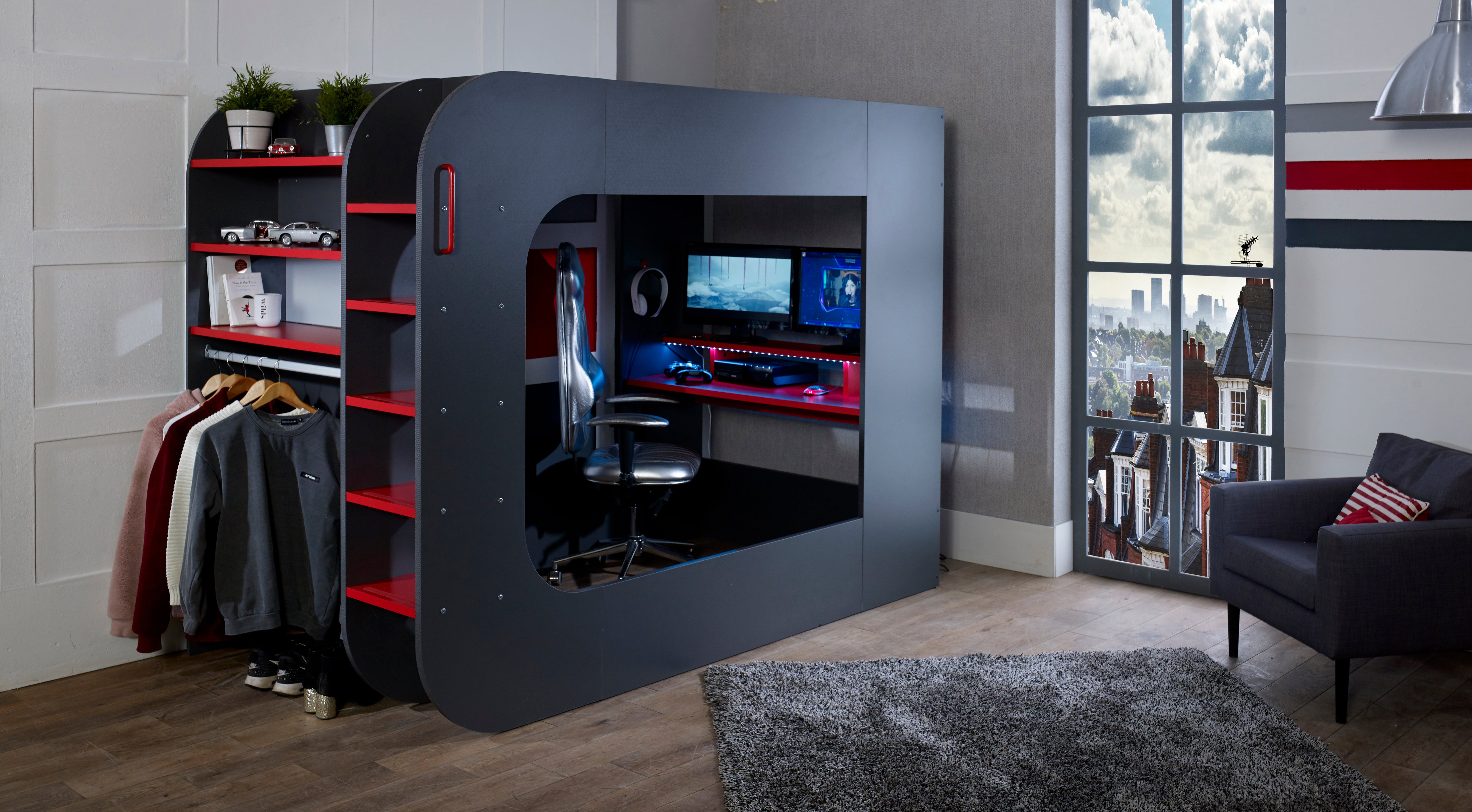 Loftpod Gaming Highsleeper