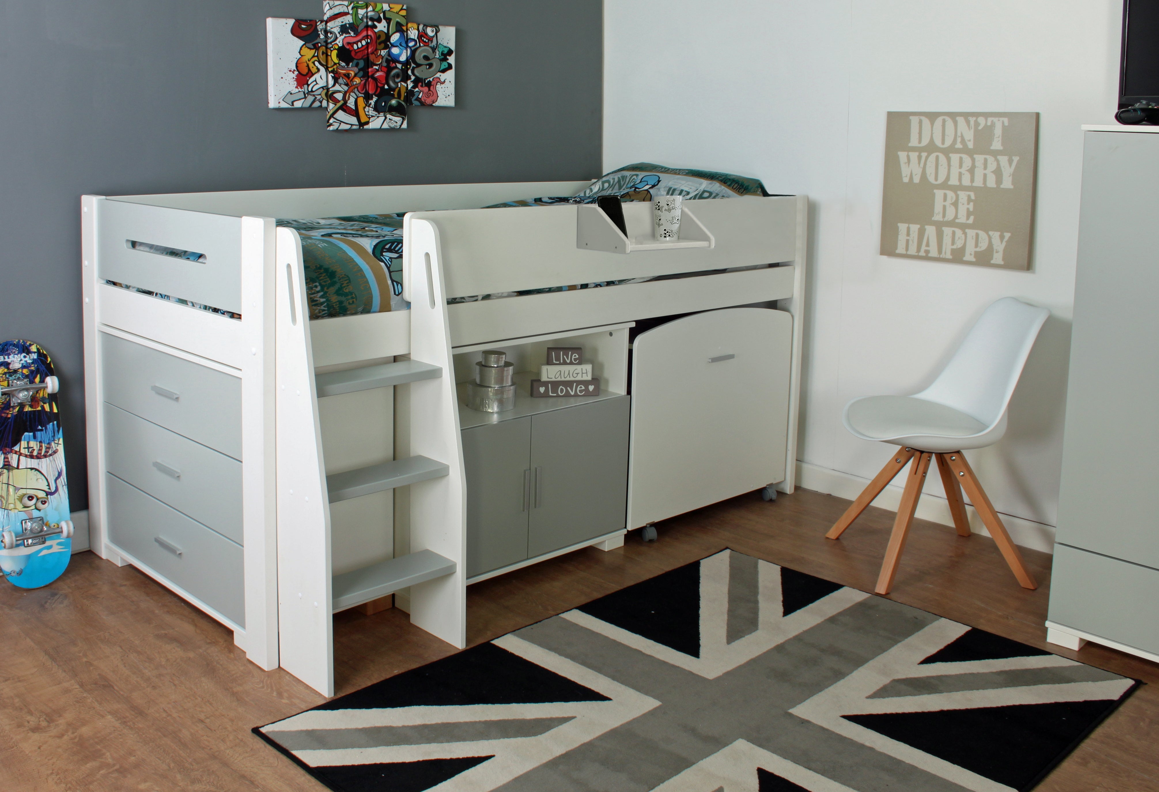 URBAN Grey Midsleeper 1