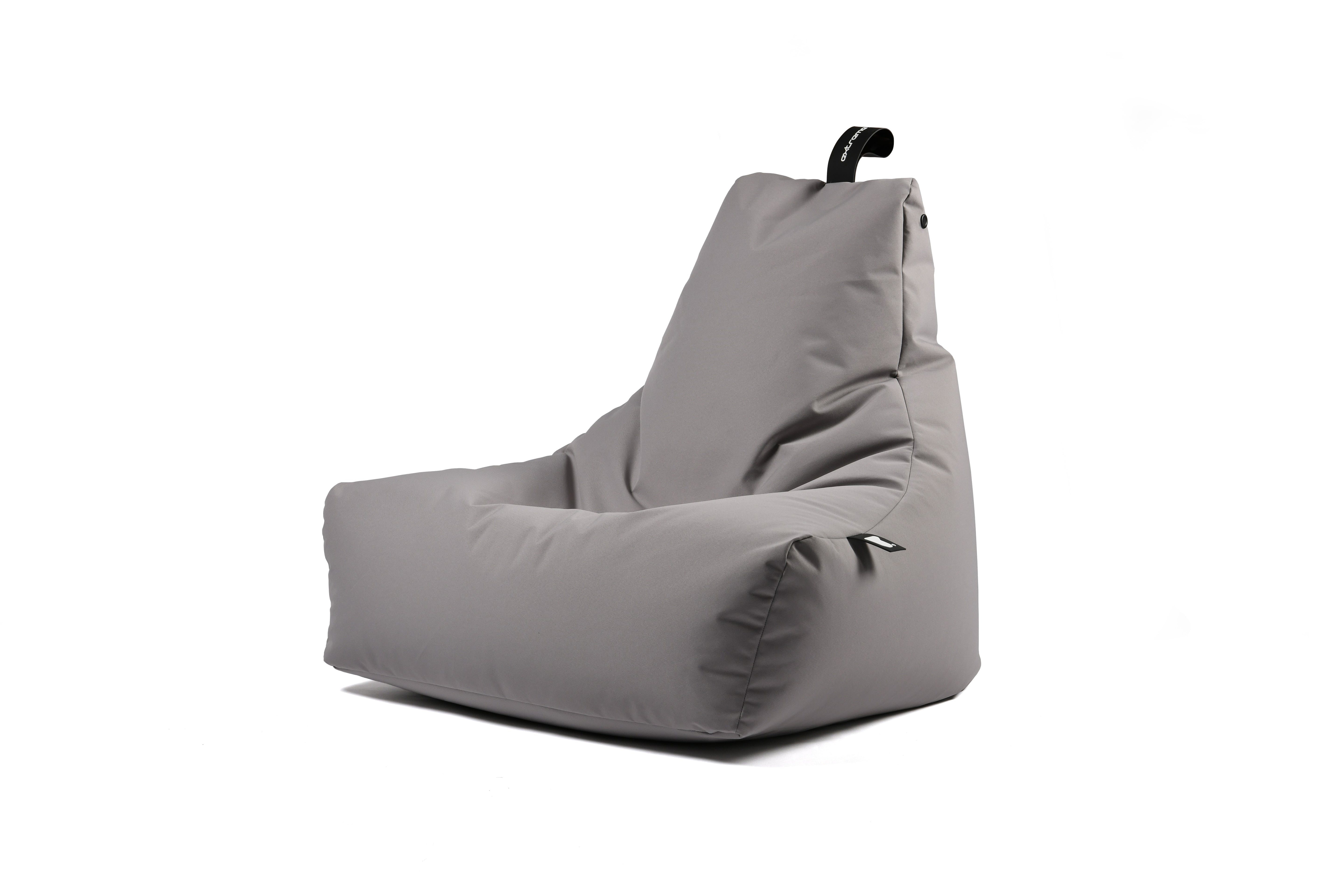 Extreme Estella High Sleeper Bed with Desk and Silver Grey Bean Bag