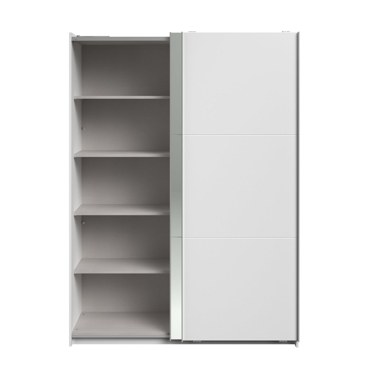 Swing White Mirrored Robe