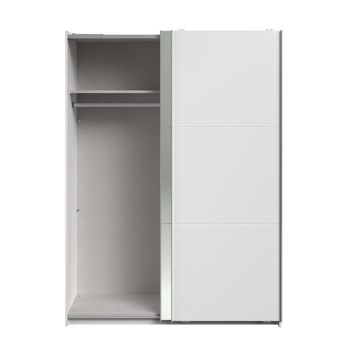 Swing White Mirrored Robe