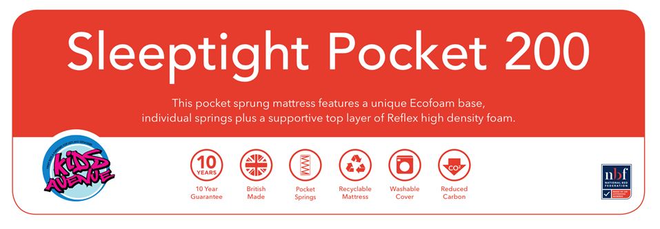 Sleeptight Pocket (90*200cm) - RED LABEL