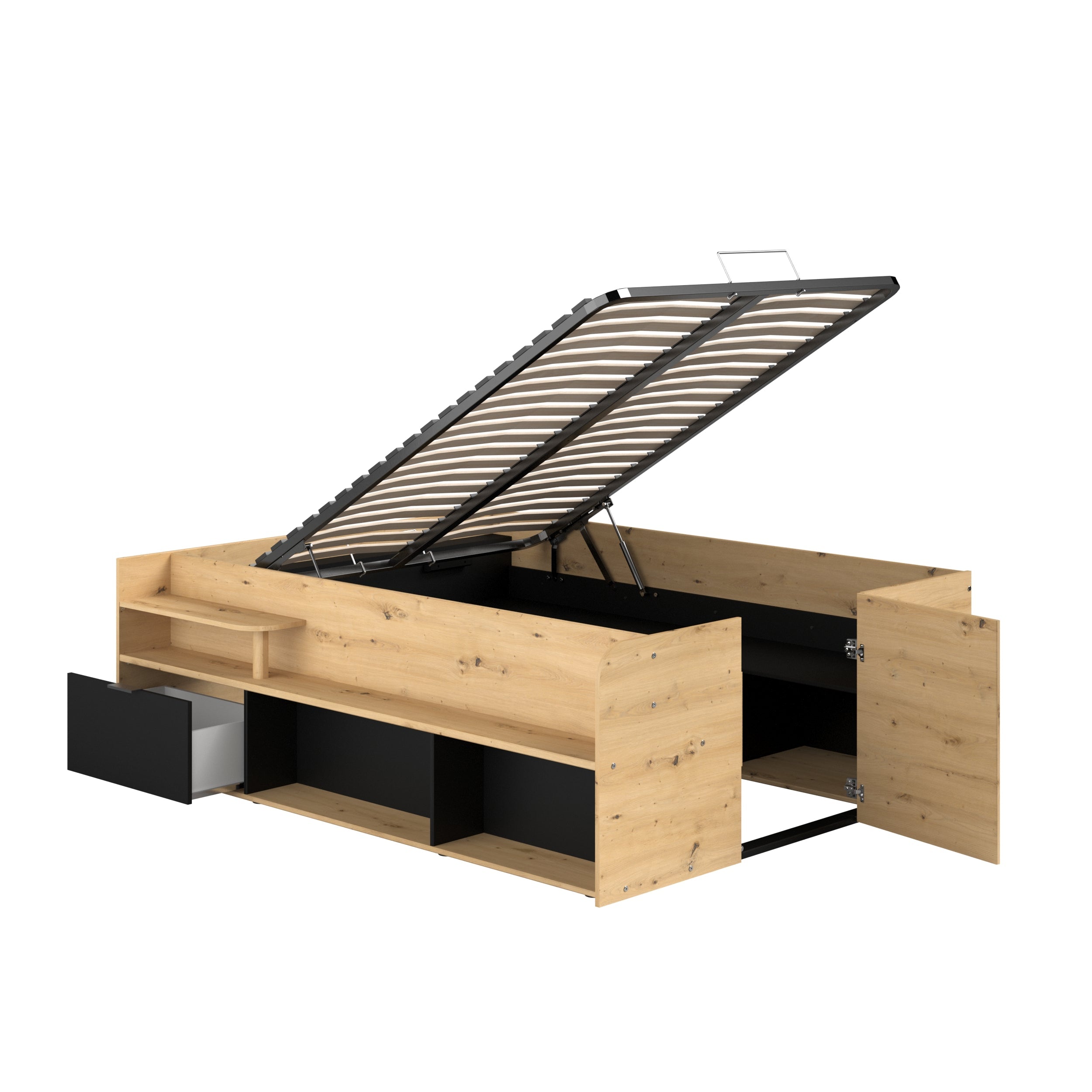 Travel Ottoman Storage Bed