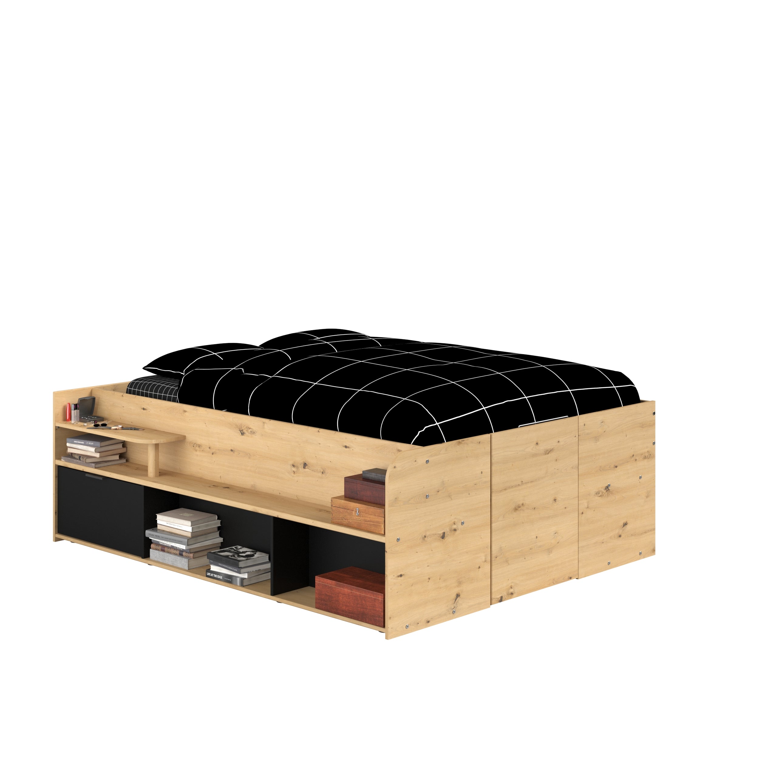 Travel Ottoman Storage Bed