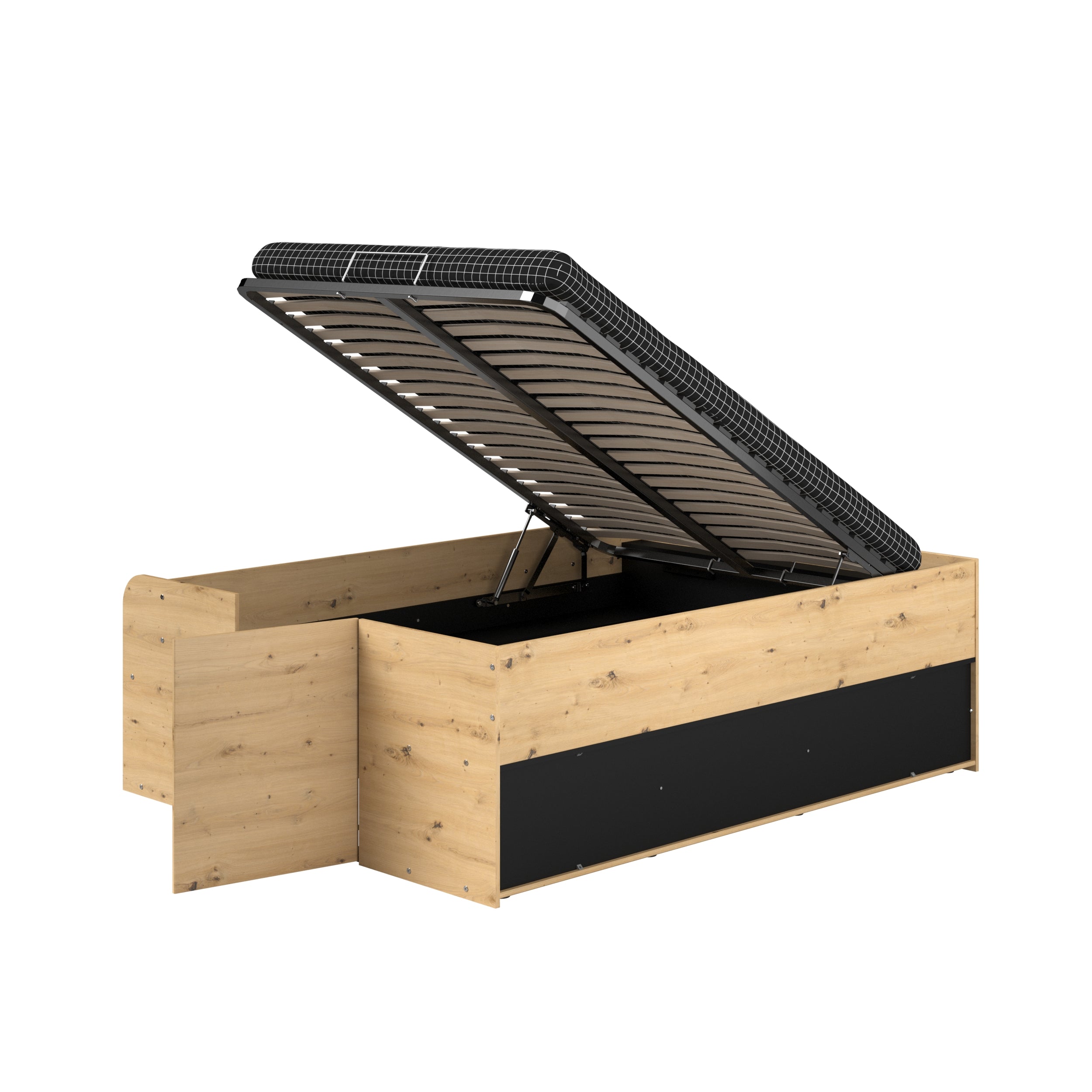 Travel Ottoman Storage Bed