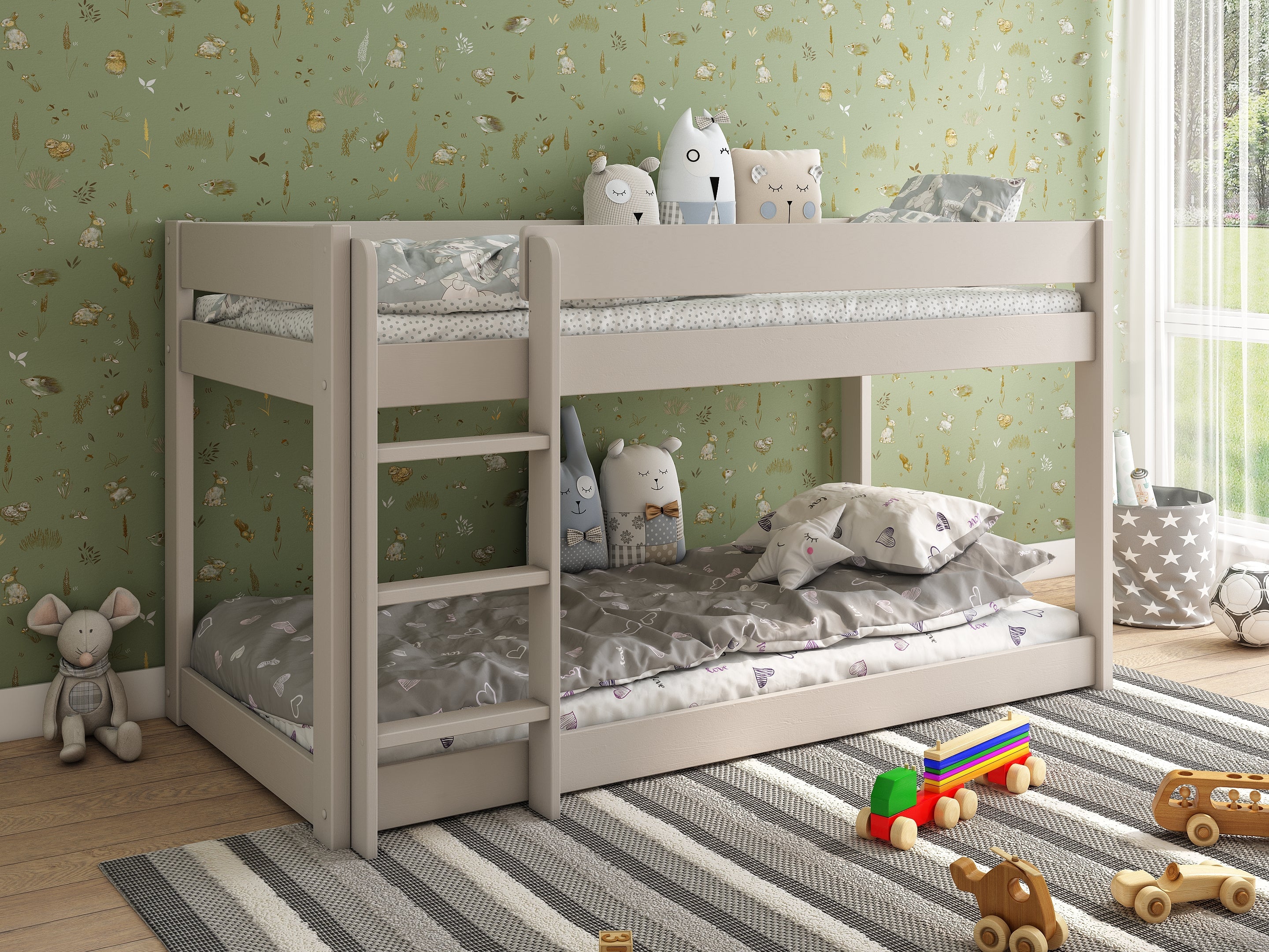 Milo Low Bunk in Cashmere