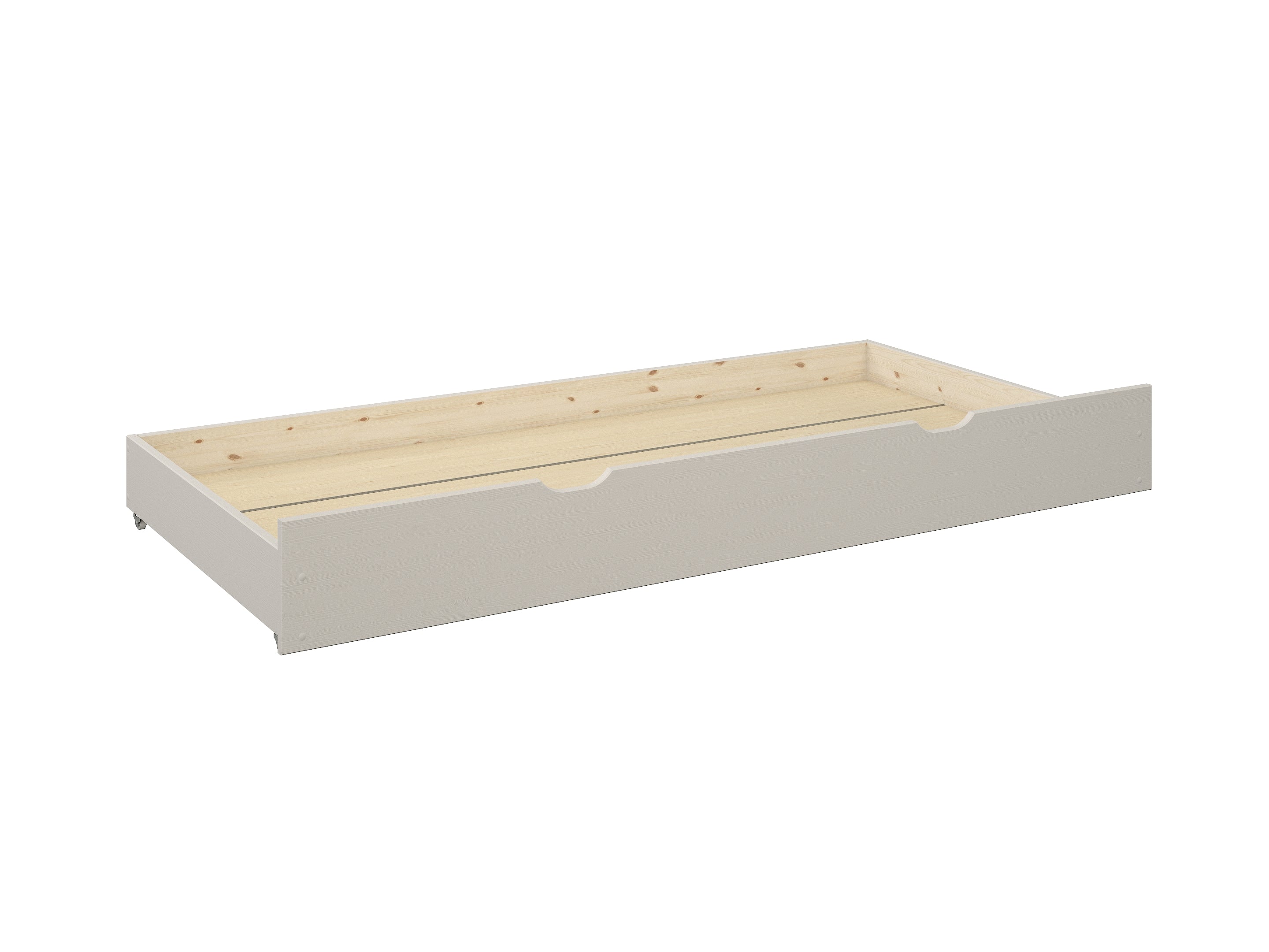 Haven Storage Bunk Bed with trundle bed/drawer in Cashmere