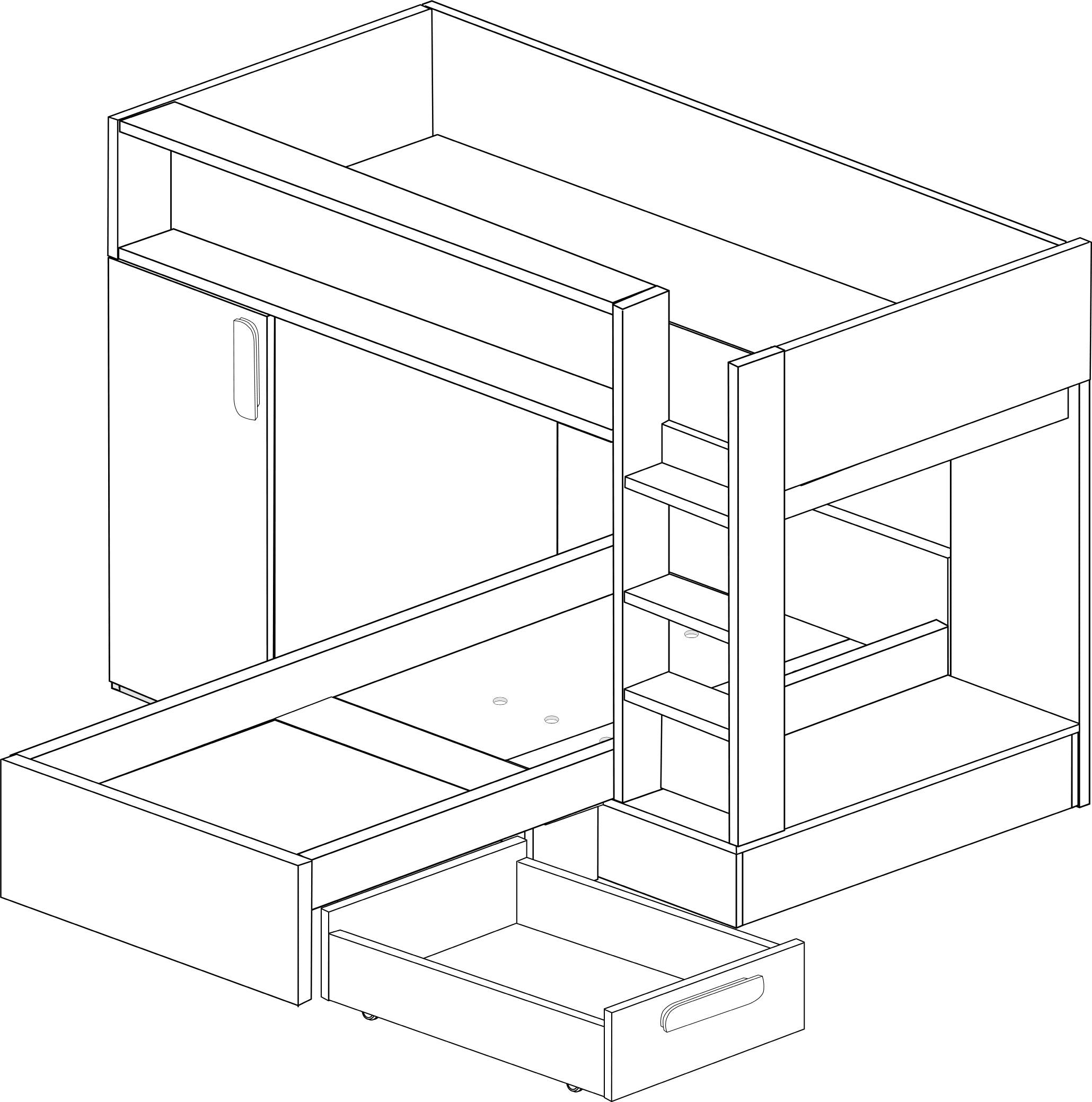 Tordera Reversible Bunkbed