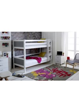 Nordic Bunkbed 1 With Grey Gable Ends